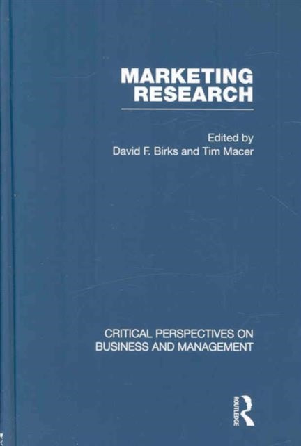 Book cover of: Marketing Research