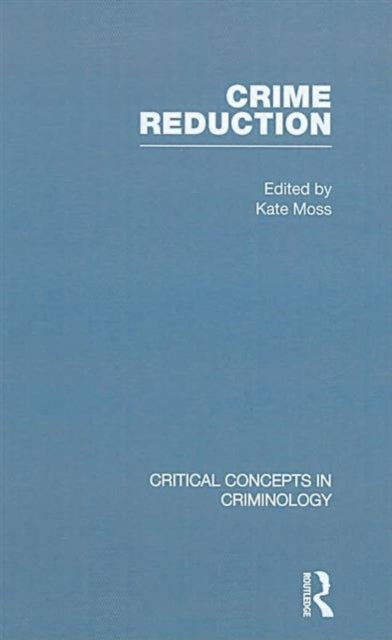 Book cover of: Crime Reduction