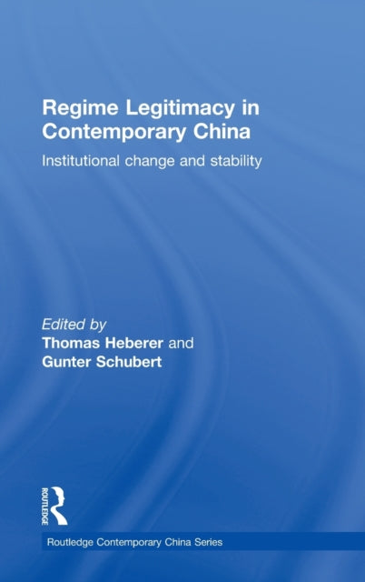 Book cover of: Regime Legitimacy in Contemporary China