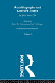Book cover of: Autobiography and Literary Essays. By: John M. Robson