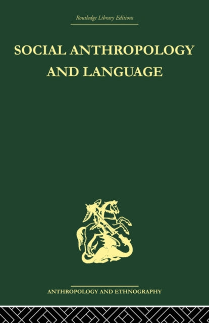 Social Anthropology and Language