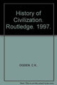 Book cover of: History of Civilization. By: C. K. Ogden