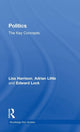 Book cover of: Politics: The Key Concepts. By: Lisa Harrison