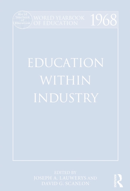 Book cover of: World Yearbook of Education 1968. By: Mark Blaug