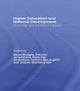 Book cover of: Higher Education and National Development. By: David Bridges