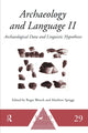 Book cover of: Archaeology and Language II. By: Roger Blench