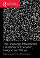 Book cover of: Routledge International Handbook of Education, Religion and Values. By: James Arthur