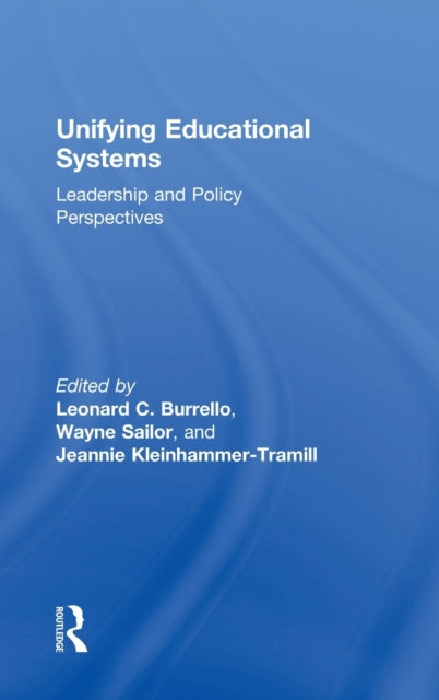 Book cover of: Unifying Educational Systems. By: Leonard C. Burrello