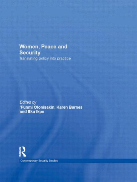Book cover of: Women, Peace and Security. By: Funmi Olonisakin