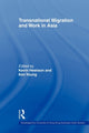 Book cover of: Transnational Migration and Work in Asia. By: Kevin Hewison