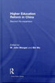 Book cover of: Higher Education Reform in China. By: W. John Morgan