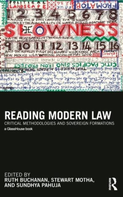 Book cover of: Reading Modern Law. By: Ruth Margaret Buchanan