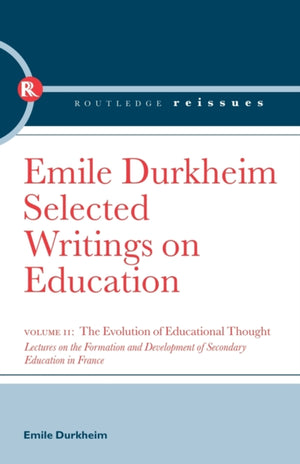 Evolution of Educational Thought