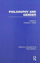Book cover of: Philosophy and Gender. By: Cressida J. Heyes