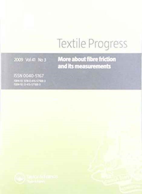 Book cover of: More about Fibre Friction and its Measurements. By: Mehmet Emin Yuyksekkaya