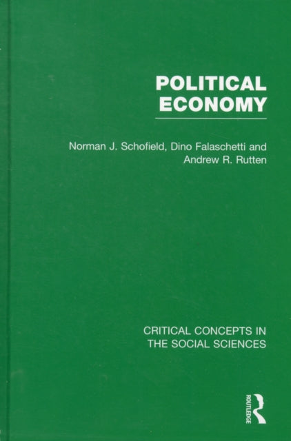 Book cover of: Political Economy. By: Norman Schofield