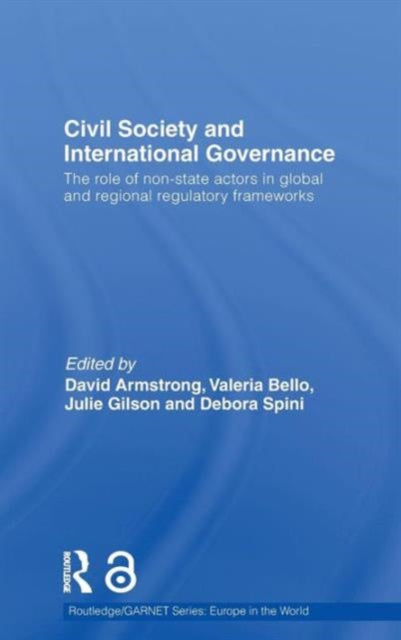 Book cover of: Civil Society and International Governance