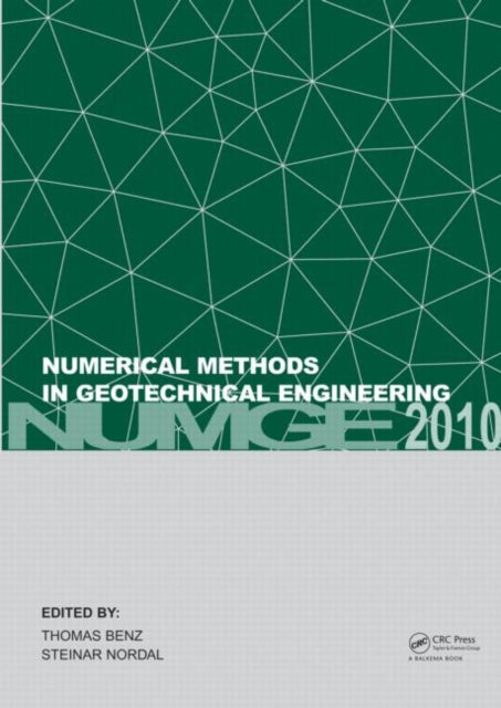Book cover of: Numerical Methods in Geotechnical Engineering. By: Thomas Benz