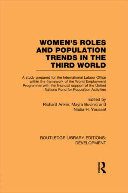 Book cover of: Womens' Roles and Population Trends in the Third World. By: Richard Anker