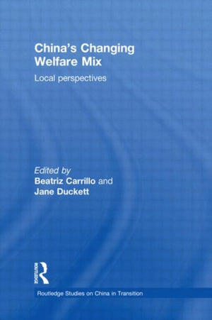 China's Changing Welfare Mix