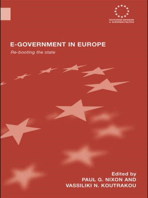 Book cover of: E-government in Europe. By: Paul G. Nixon
