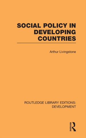 Social Policy in Developing Countries