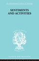 Book cover of: Sentiments and Activities. By: George Caspar Homans