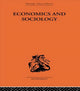 Book cover of: Economics and Sociology. By: Adolf Löwe