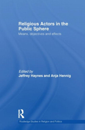 Religious Actors in the Public Sphere