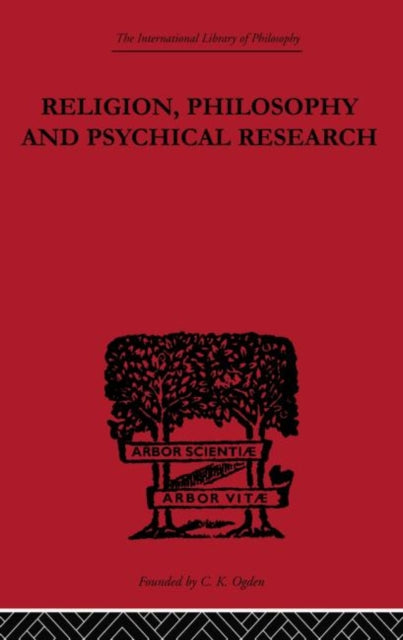 Book cover of: Religion, Philosophy and Psychical Research. By: Charlie Dunbar Broad