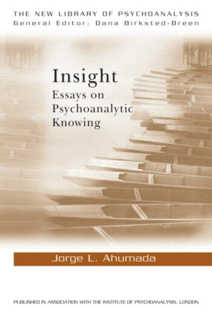 Book cover of: Insight. By: Jorge L. Ahumada