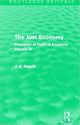 Book cover of: Just Economy. By: James E. Meade