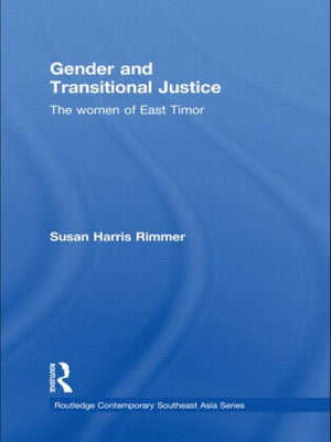 Gender and Transitional Justice