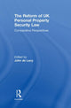 Book cover of: Reform of UK Personal Property Security Law