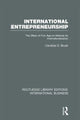 Book cover of: International Entrepreneurship (RLE International Business). By: Candida Brush