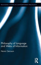 Book cover of: Philosophy of Language and Webs of Information. By: Heimir Geirsson