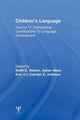 Book cover of: Children's Language