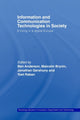 Book cover of: Information and Communications Technologies in Society