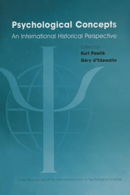 Book cover of: Psychological Concepts. By: Kurt Pawlik