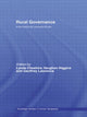Book cover of: Rural Governance. By: Lynda Cheshire