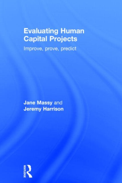 Book cover of: Evaluating Human Capital Projects