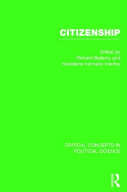 Book cover of: Citizenship. By: Richard Bellamy