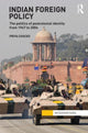 Book cover of: Indian Foreign Policy. By: Priya Chacko