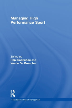 Managing High Performance Sport