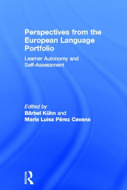 Book cover of: Perspectives from the European Language Portfolio. By: Bärbel Kühn