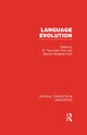 Book cover of: Language Evolution. By: W. Tecumseh Fitch