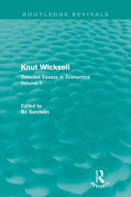 Book cover of: Knut Wicksell