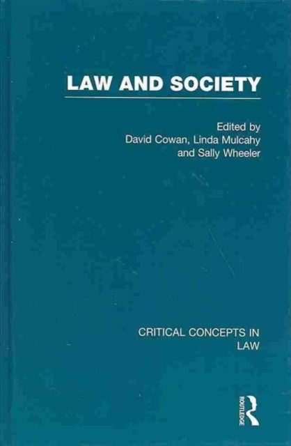 Book cover of: Law and Society. By: Cowan, David
