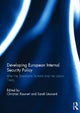 Book cover of: Developing European Internal Security Policy