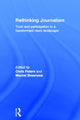 Book cover of: Rethinking Journalism. By: Chris Peters